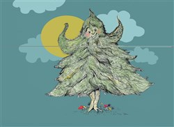 Affiche de Le petit sapin d'après par Hans Christian Andersen