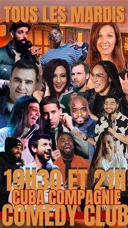 Affiche de Cuba Compagnie Comedy Club