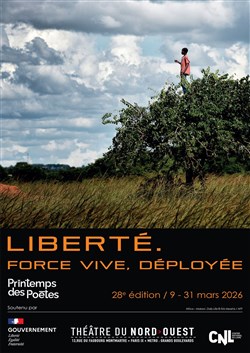 Affiche de Printemps des Poètes : Il s'agit de ne pas se rendre...