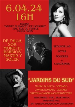 Affiche de Jardins du sud | Marivi Blasco, Javier Somoza, Cristina Cazorla