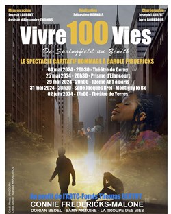 Affiche de Vivre cent vies, de Springfield au Zénith