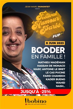 Affiche de Booder en famille ! | Festival d'Humour de Paris