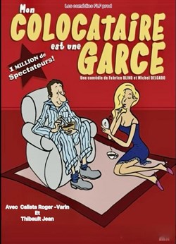 Affiche de Mon colocataire est une garce