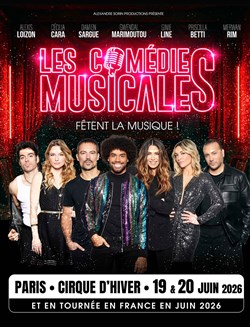 Affiche de Les comédies musicales - Le concert