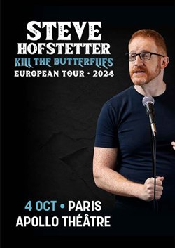 Affiche de Steve Hofstetter : Kill the butterflies
