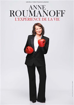Affiche de Anne Roumanoff dans L'expérience de la vie
