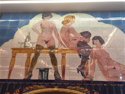Affiche de Visite guidée : Entrée Maison close, Prostitution passée et actuelle | par Lora