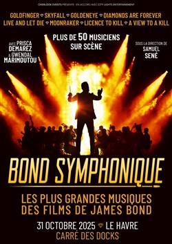 Affiche de Bond Symphonique - Concert des films James Bond