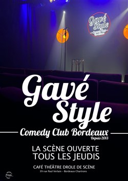Affiche de Le Gavé style - Comedy Club Bordeaux