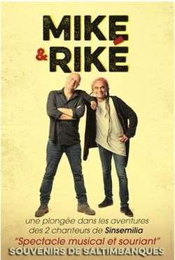 Affiche de Mike et Riké dans Souvenirs de saltimbanques