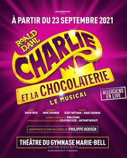 Affiche de Charlie et la chocolaterie, le musical
