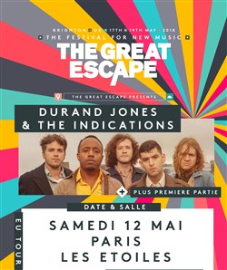 Affiche de The Great Escape Festival presents Durand Jones and the Indications