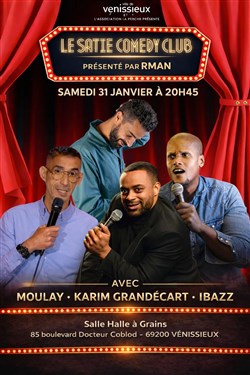 Affiche de Satie Comedy Club
