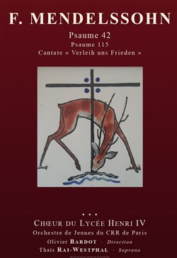 Affiche de Le choeur du lycée Henri IV chante Mendelssohn