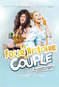 Affiche de La folle histoire du couple