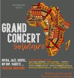 Affiche de Grand Concert Solidaire