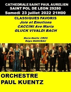 Affiche de Paul Kuentz : Classiques favoris | Saint-Pol-de-Léon