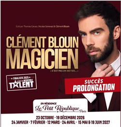 Affiche de Clément Blouin dans Magicien