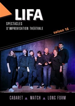 Affiche de Spectacle d'improvisation théâtrale de la LIFA