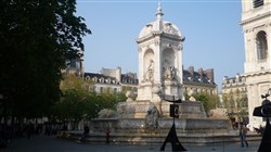 Affiche de Visite guidée : Les fontaines de Paris, quartier de Saint Germain des Prés | par Gilles Henry
