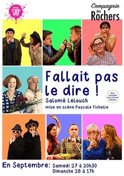 Affiche de Fallait pas le dire !