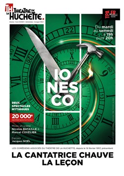 Affiche de La cantatrice chauve / La leçon