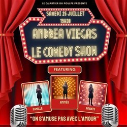Affiche de Andrea Viegas | Le Comedy Show