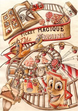 Affiche de Ticket magique pour la fête foraine