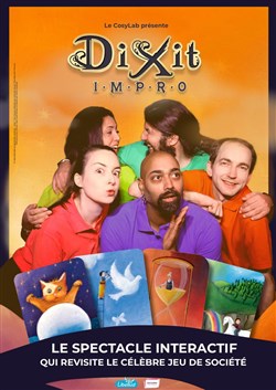 Affiche de Dixit Impro : Le jeu devient spectacle