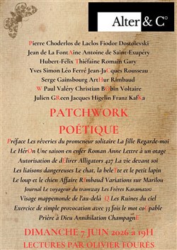 Affiche de Patchwork Poétique
