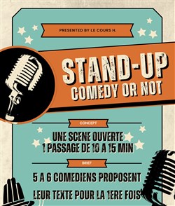 Affiche de Stand Up Comedy Or Not