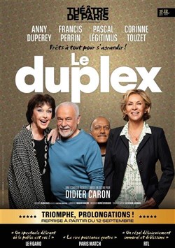 Affiche de Le duplex | avec Corinne Touzet, Anny Duperey et Pascal Legitimus