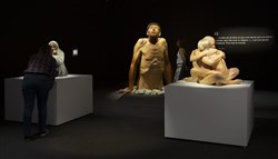Affiche de Visite guidée : Exposition Hyperréalisme, ceci n'est pas un corps | par Loetitia Mathou