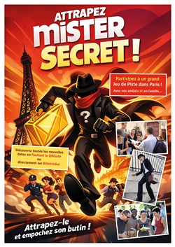 Affiche de Jeu de piste : Attrapez Mister Secret !