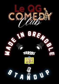 Affiche de QG Comedy Club : Made In Grenoble