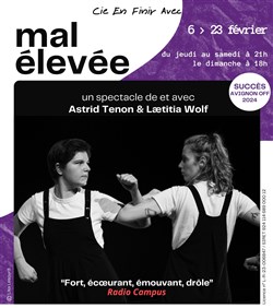 Affiche de Mal élevée