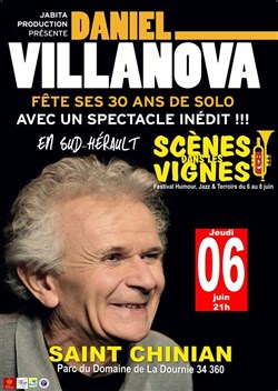 Affiche de Daniel Villanova dans Daniel Villanova fête ses 30 ans de solo