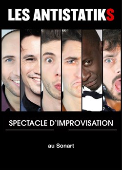 Affiche de Les Antistatiks - Spectacle d'improvisations