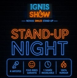 Affiche de Novus Smiles Stand-Up