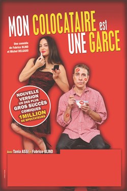 Affiche de Mon colocataire est une garce
