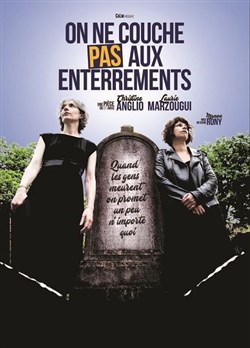 Affiche de On ne couche pas aux enterrements