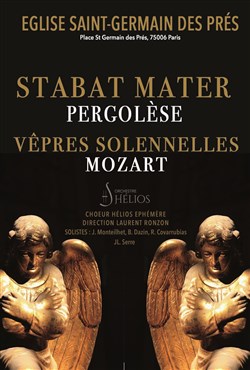 Affiche de Stabat Mater de Pergolèse & Les Vêpres Solennelles d'un confesseur de Mozart