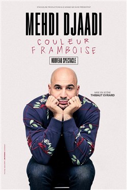 Affiche de Mehdi Djaadi dans Couleur Framboise