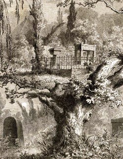 Affiche de Visite guidée : Flâneries matinales au père-lachaise | par Jean Noël Baudet- Collinet
