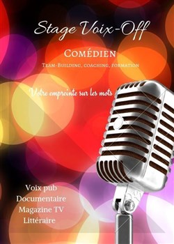Affiche de Stage voix-off comédien