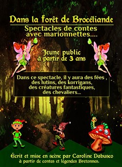 Affiche de Dans la forêt de Brocéliande