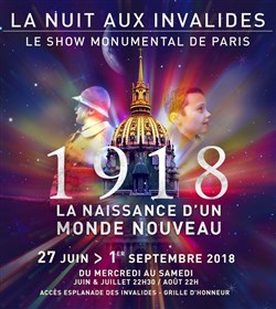 Affiche de La Nuit aux Invalides | 1918 : Naissance d'un monde nouveau