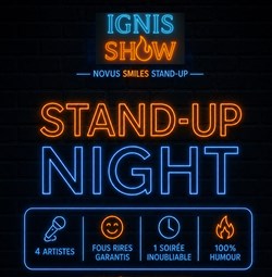 Affiche de Novus Smiles Stand-Up
