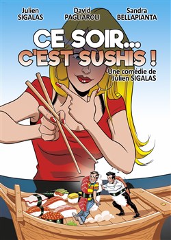Affiche de Ce soir... c'est sushis !