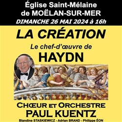 Affiche de Haydn : La Création | par le Choeur et orchestre Paul Kuentz